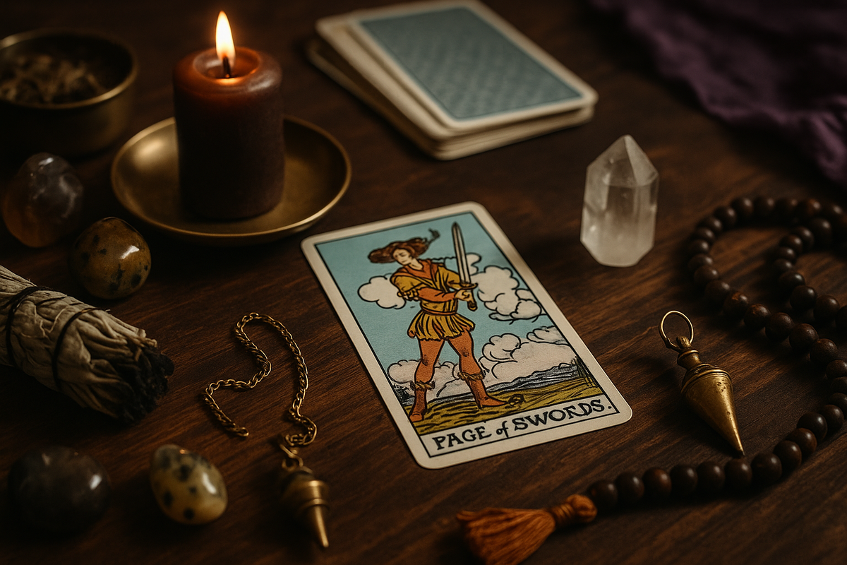 Значение и сочетания Пажа Мечей в раскладах на отношения