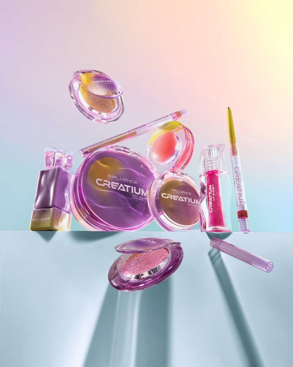    Коллекция косметики Creatium, Influence Beauty, цена: от 514 ₽ до 1 030 ₽