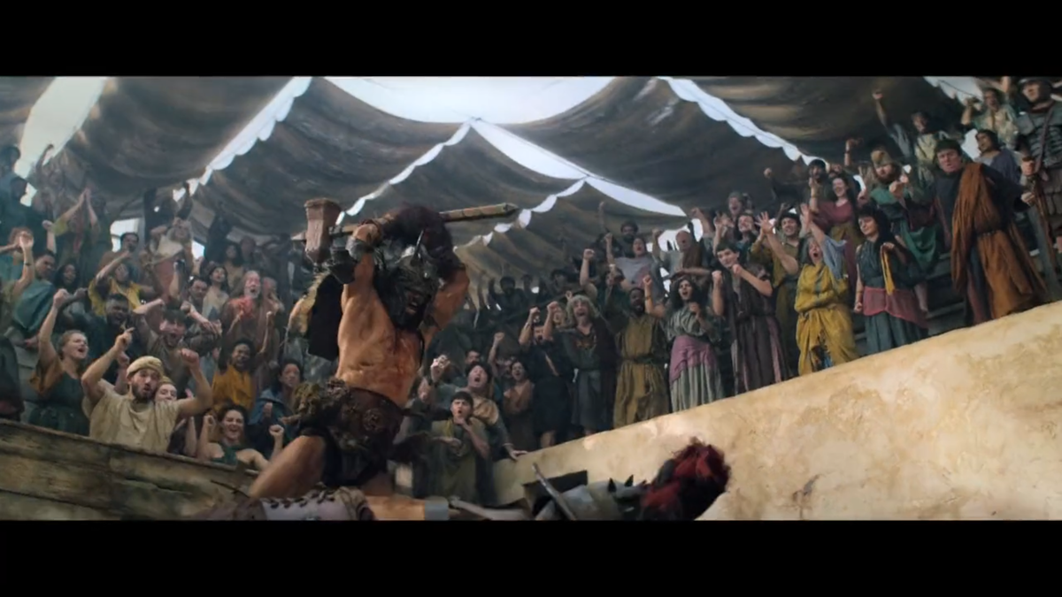 "Спартак: Дом Ашура" -кадр из сериала