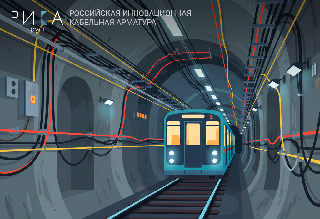 Кабельные муфты TheMyFTA в метро