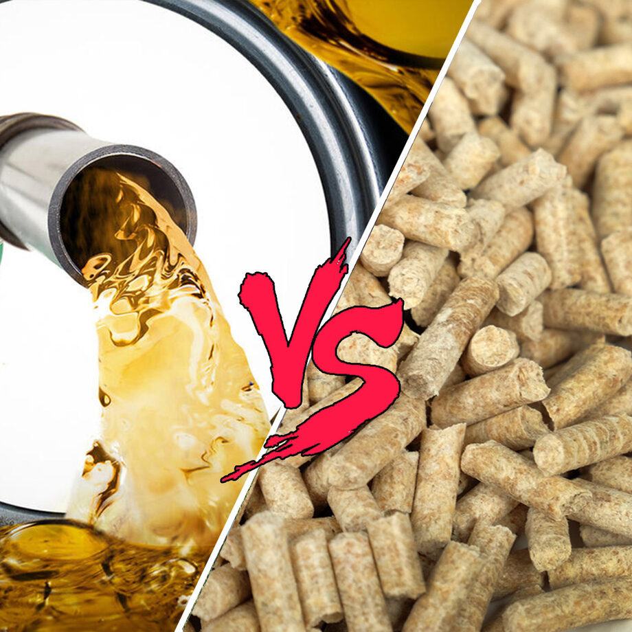 Пеллеты или дизельное топливо