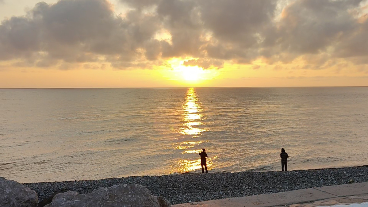 Пляж "Роза хутор"