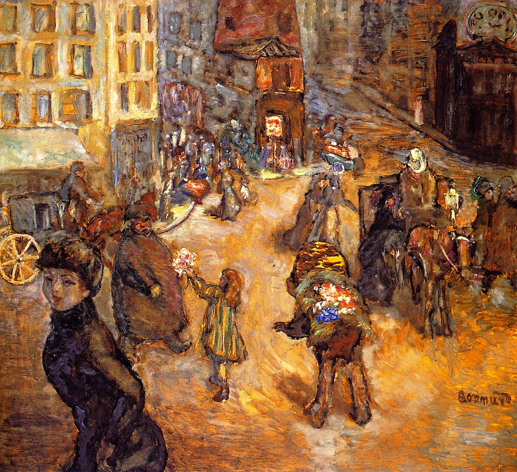 Продавщица цветов, 1905