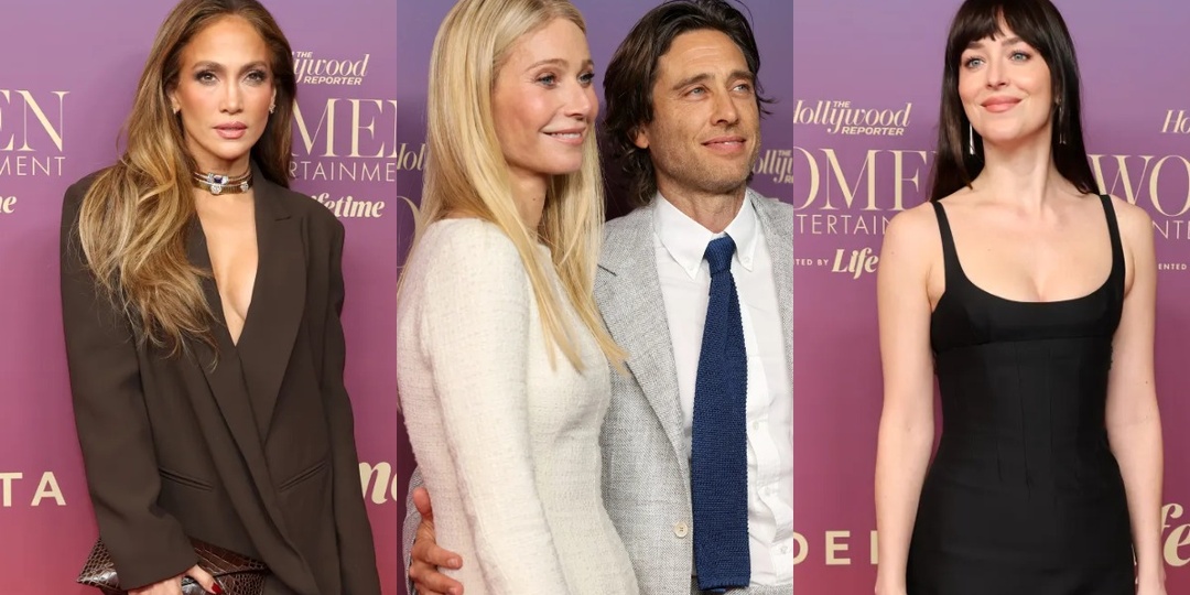 Дженнифер Лопес с декольте и романтичная Гвинет Пэлтроу на вечере в Беверли-Хиллз