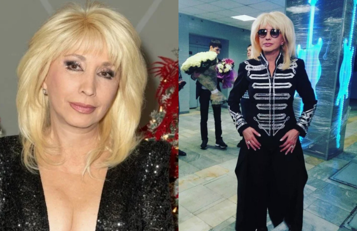 на фото Ирина Аллегрова 