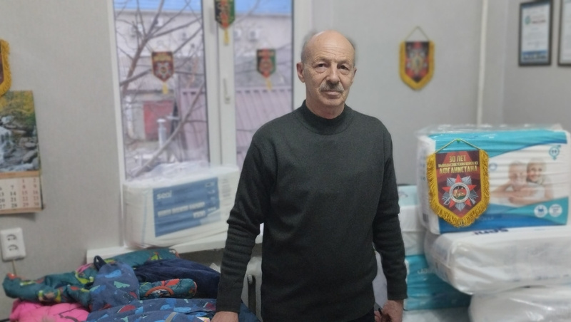    Ветеран Афганистана Виталий Цымбал Фото: Андрей Шворнев / / ИА «Победа26