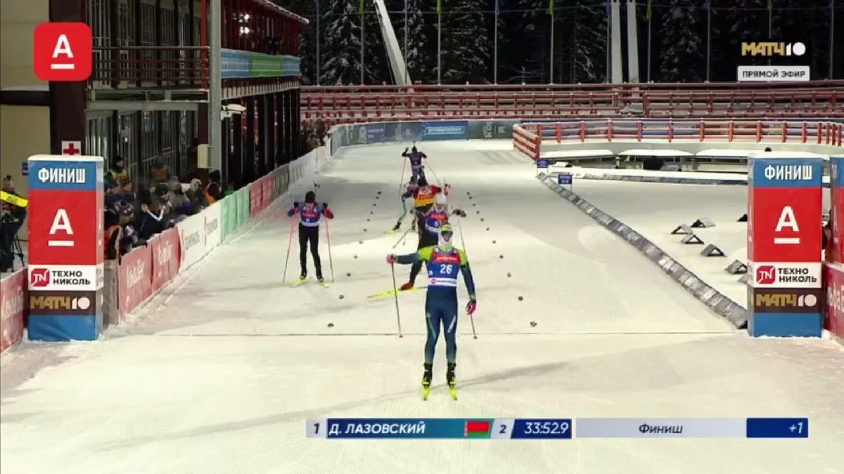    Алексей Вагин занял пятое место в мужском масс-старте на домашнем этапе Кубка Содружества по биатлону