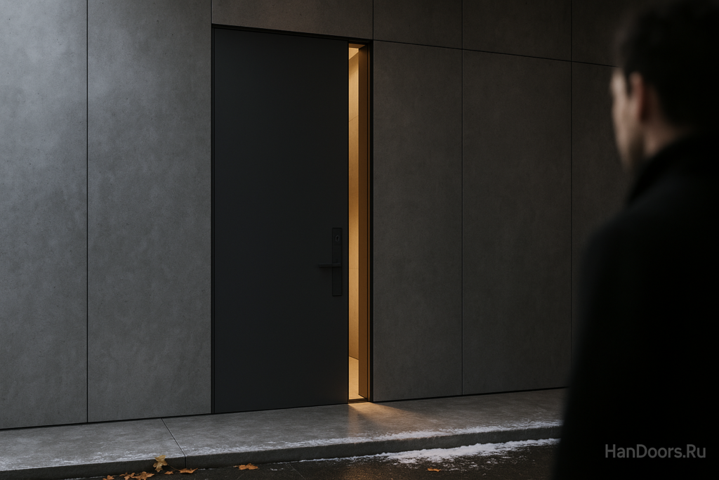    Максимум приватности: биометрическая дверь без лишнего дизайна Autor