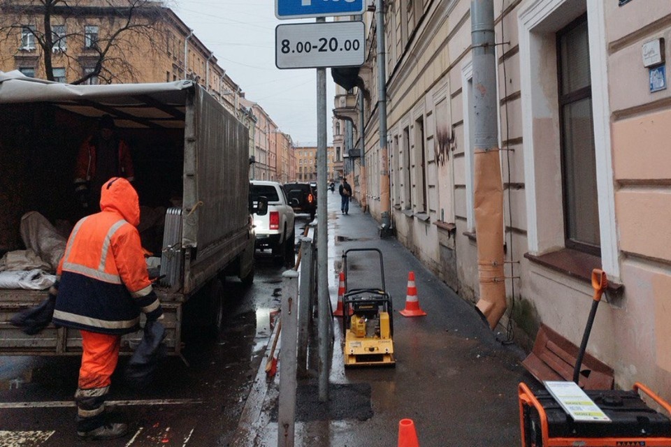    На дорогах Петербурга ставят очередной эксперимент. Фото: Комтранс