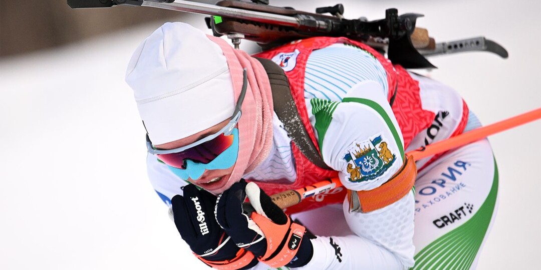 Русская биатлонистка-красотка была готова к бойкоту. Но добилась справедливости и победила на Кубке Содружества