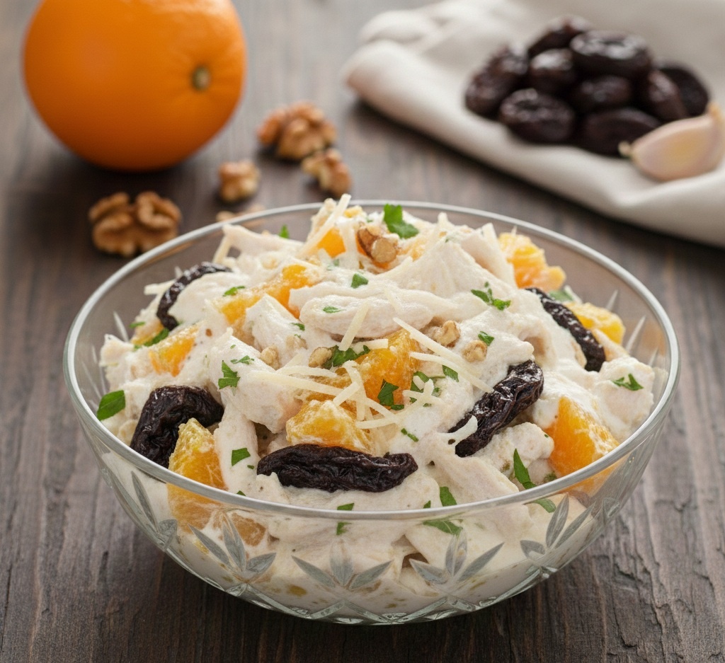 Салат с черносливом