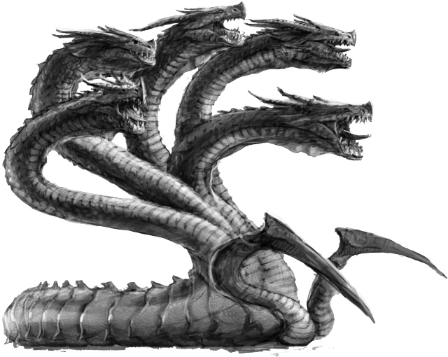 Яндекс-картинки. Вот такая очень неприятная эта самая гидра, разрушительная до безобразия.  И бороться в одиночку с ней очень не просто. 