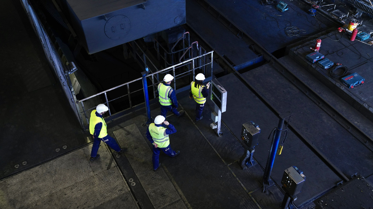 Проверка оборудования станции разгрузки вагонов с углем