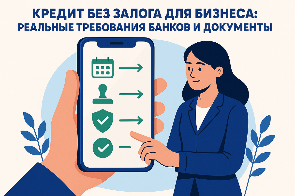    Обзор требований банков для получения кредита без залога Юлия Сергеевна Рослякова