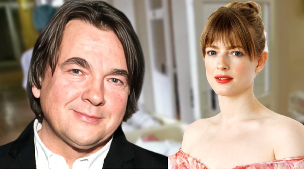 на фото Константин Эрнст и Софья Эрнст