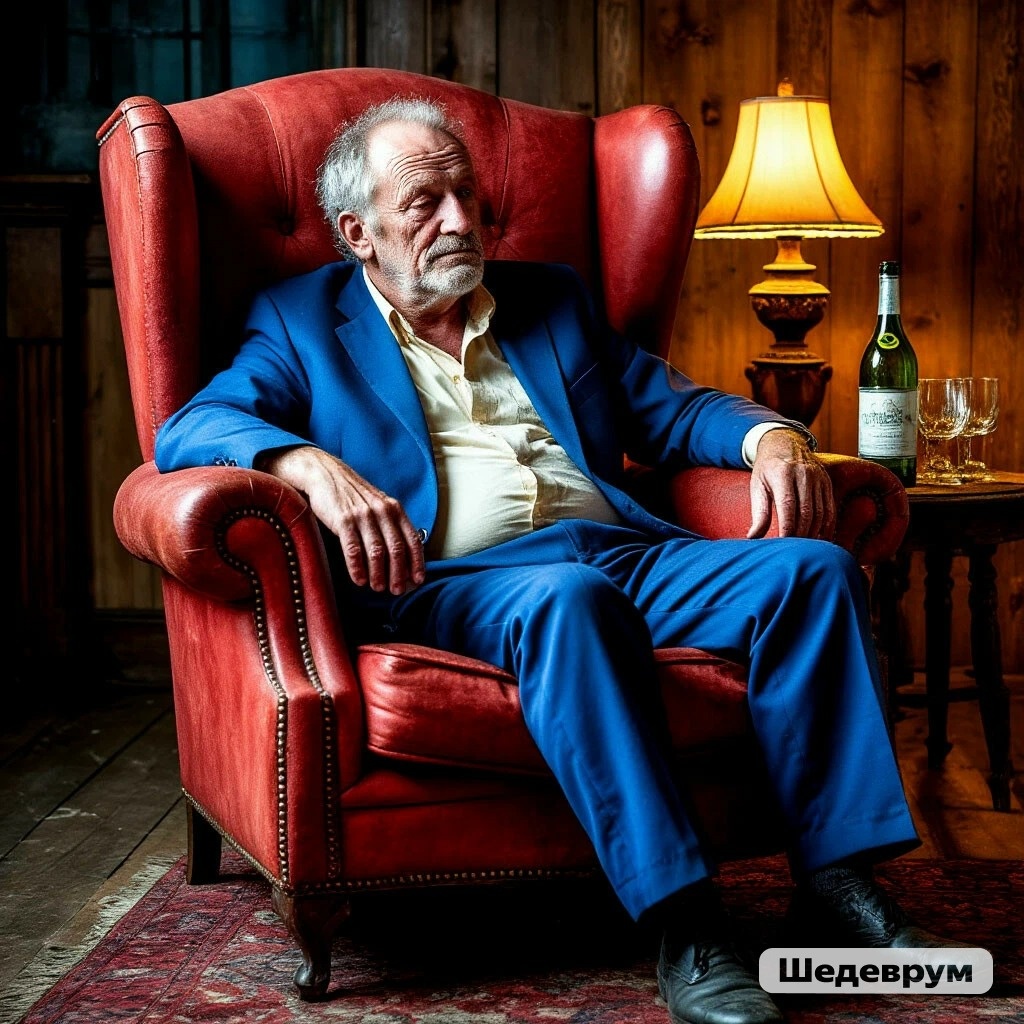 Такого вот культурного алкаша