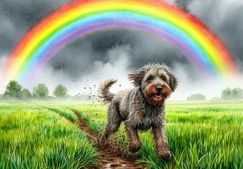 Пес, который пришёл с радуги