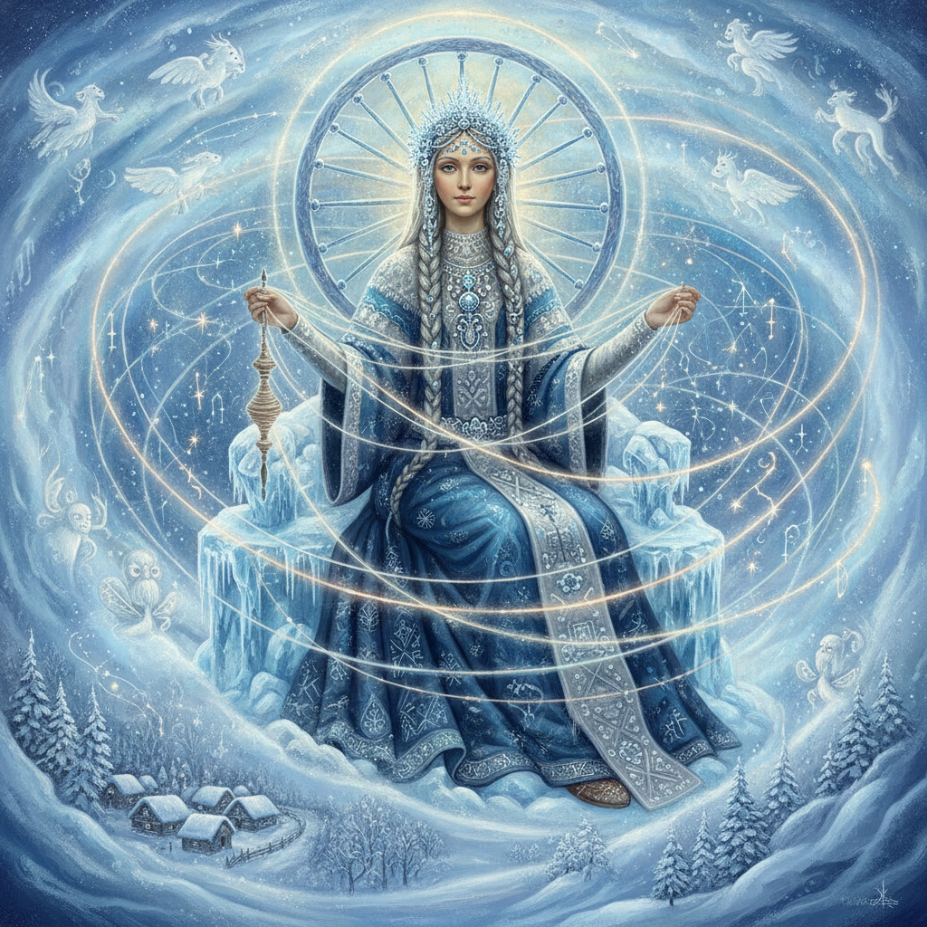 Макошь — пряхиня судеб, богиня славянской мифологии