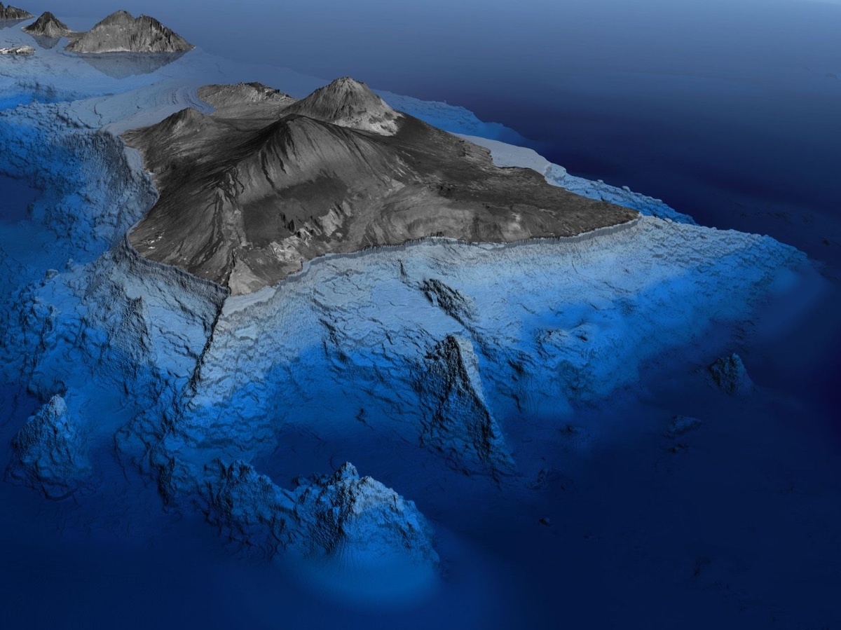 Подводная часть горы Мауна-Кеа