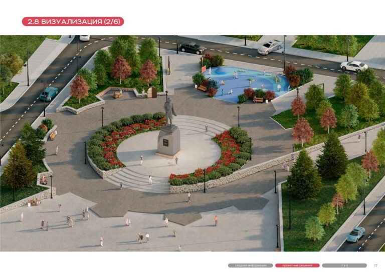    Орчанам представили проект обновлённой площади Кирилова Оренбуржье
