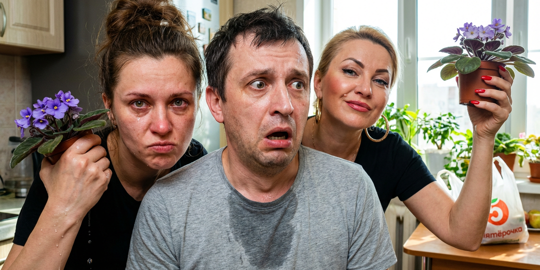 Муж привел в дом коллегу пожить пару дней, а она начала переставлять мои цветы