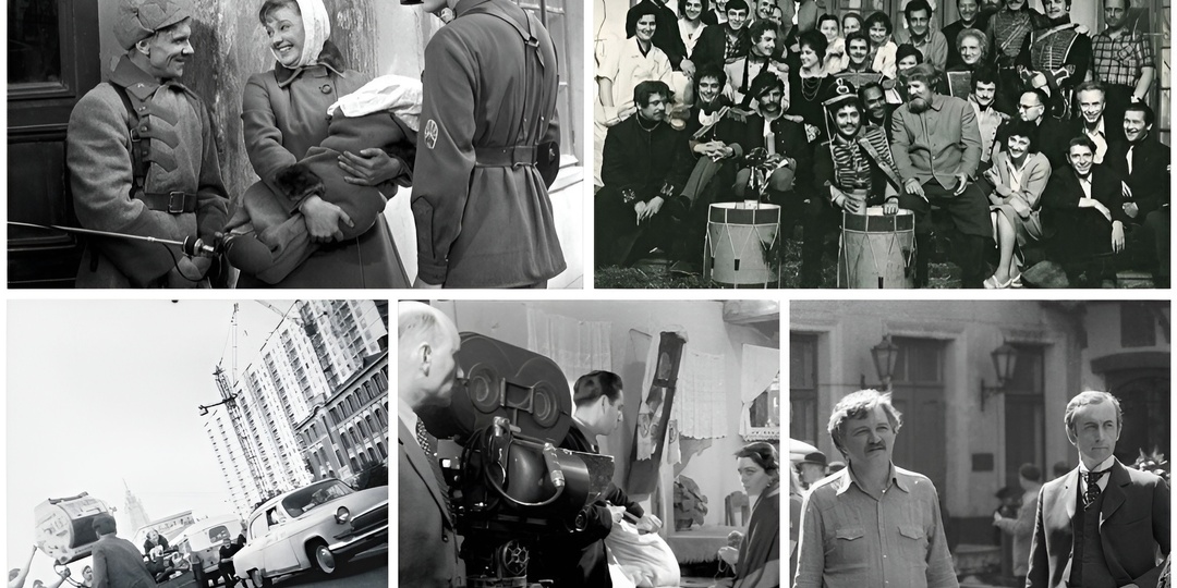 Назовите советский фильм по фотографии со съемок. Тест