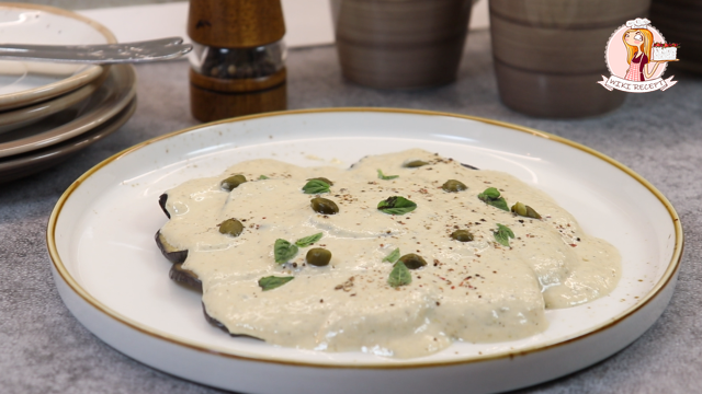 Овощная версия вителло тоннато: баклажаны, которые удивляют своим вкусом!