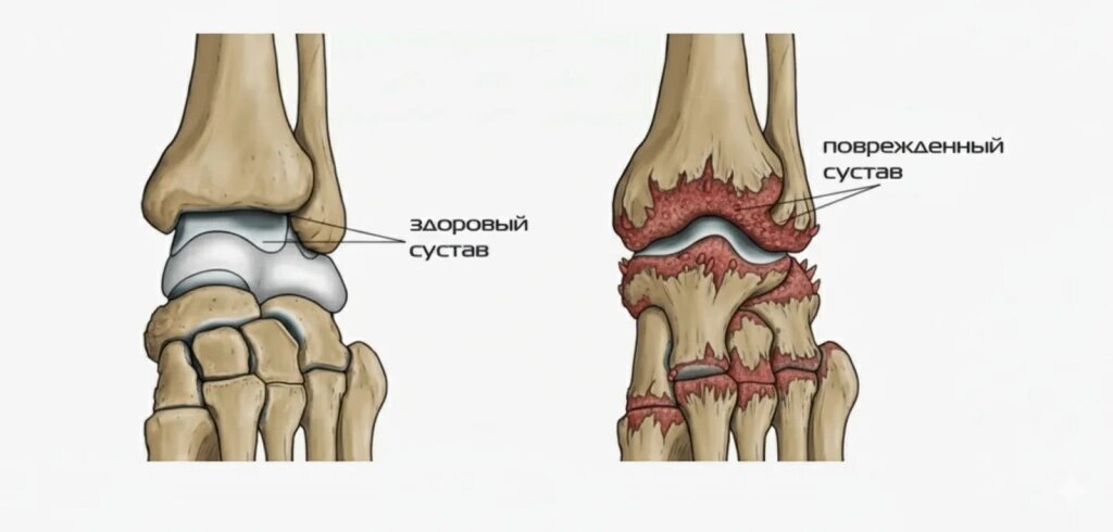 Остеоартроз голеностопного сустава (ОАГС)