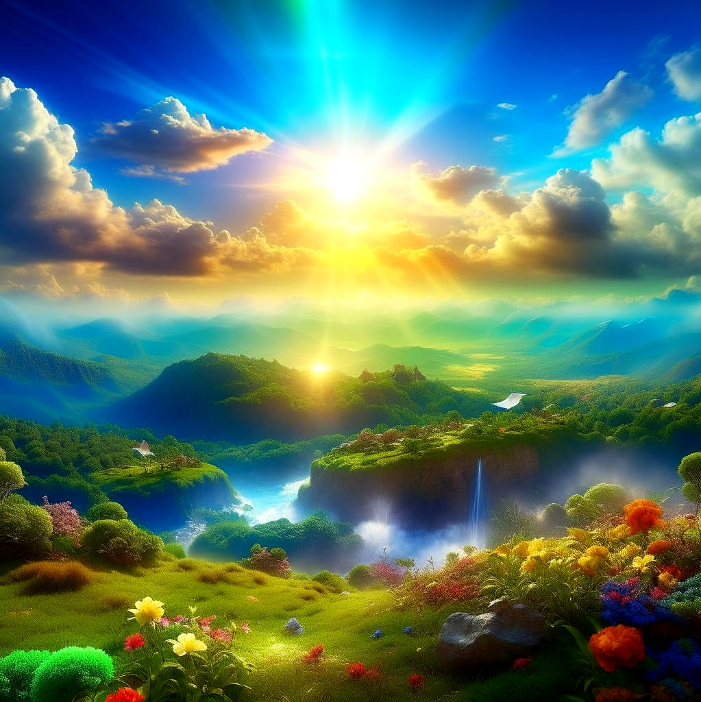 В объективном мире образный характер цвета встречается нам в зеленом. 