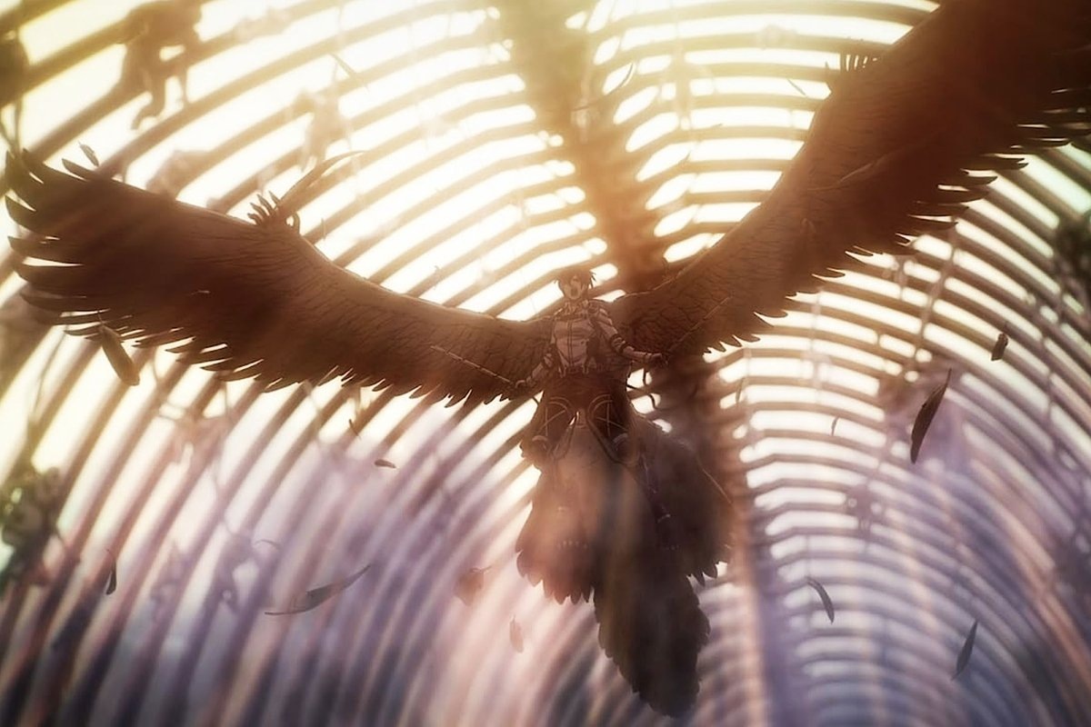 Кадр: сериал «Атака на титанов»