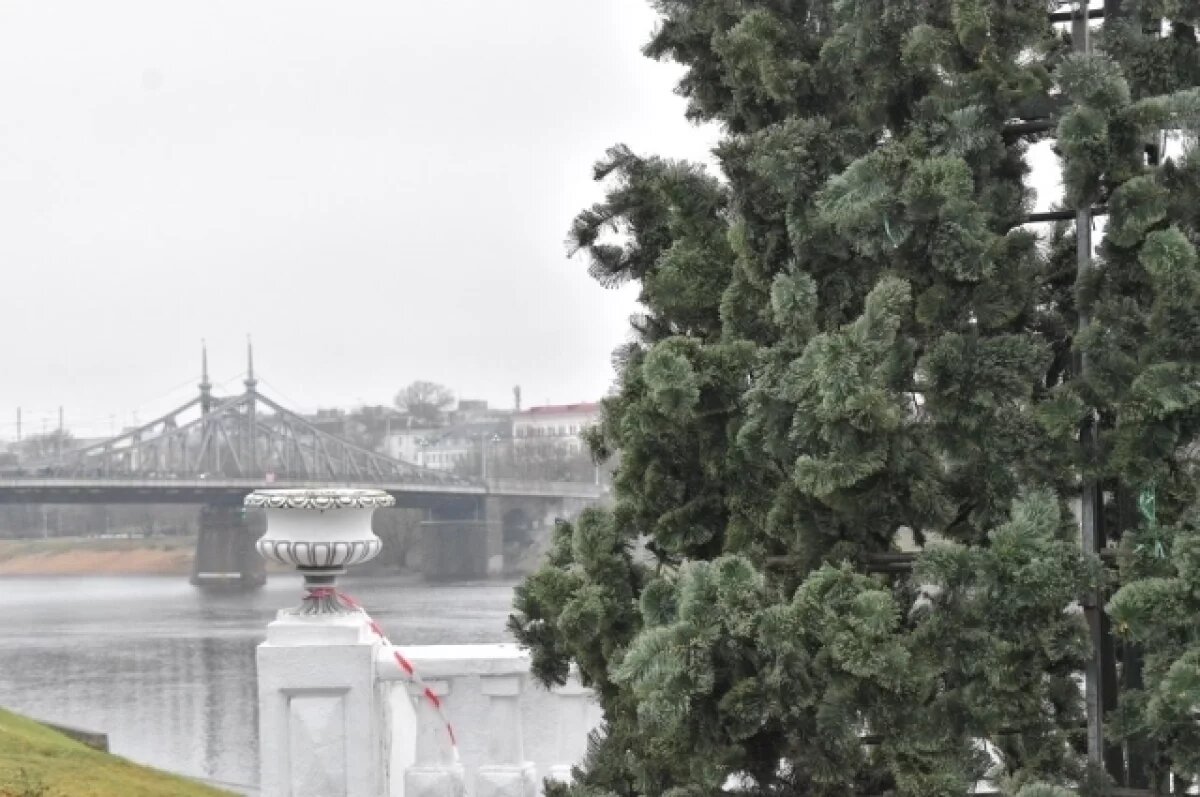    Тверь начали украшать к Новому году