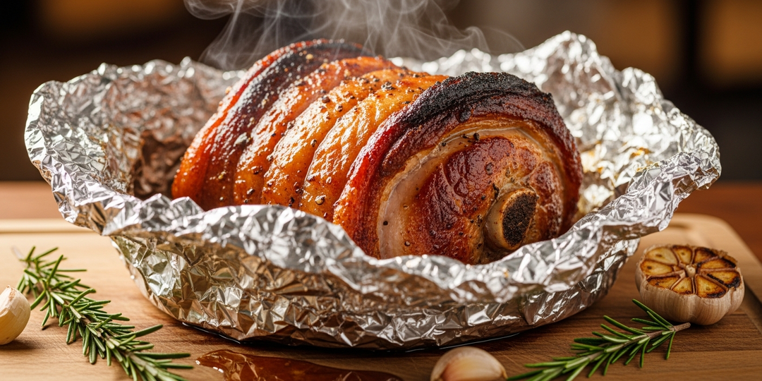 Запеченная свинина куском в фольге в духовке рецепт