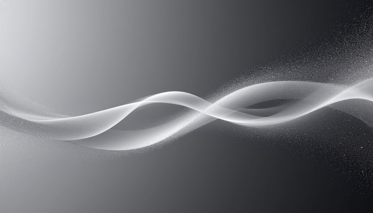 2. «ШЁПОТ МОРОЗА (ЗАПИСЬ ТИШИНЫ)»
Серия «Невидимые ландшафты». Звуковая скульптура, переведенная в визуальный ряд.

Описание работы: Как выглядит звук замерзающего воздуха? Эскимосские охотники различали десятки оттенков тишины: тишину перед снегопадом, тишину внутри иглу, тишину полярной ночи. Это — попытка материализовать тишину перед рождением ледяных игл. Полупрозрачные формы — застывшие акустические волны. Научная основа: при температуре ниже -30°C водяной пар минует жидкую фазу, сразу кристаллизуясь (сублимация). Этот беззвучный прыжок из газа в твёрдое тело и есть «шёпот», который художник воплотил в хрупком стекле и серебряной пыли.

Контекст: Работа выставлялась в павильоне «Арктика» на Венецианской биеннале как памятник исчезающей зимней акустике.

