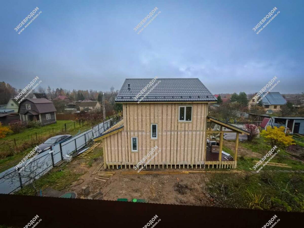 От проекта до коробки дома из СИП-панелей — минимальный срок