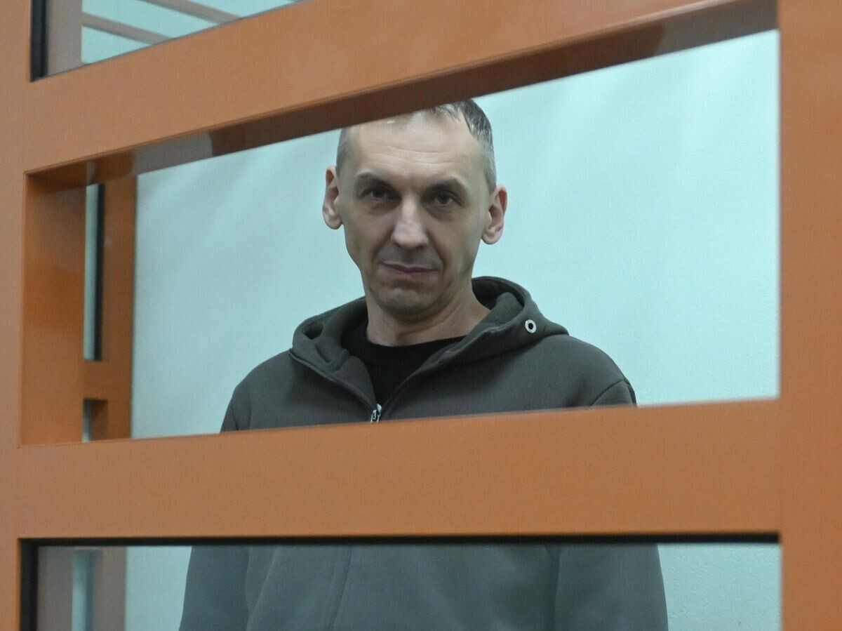    Генеральный директор компании "Прожектор" Виталий Ревин перед началом заседания во Втором Западном окружном военном суде в Москве | © РИА Новости / Михаил Воскресенский