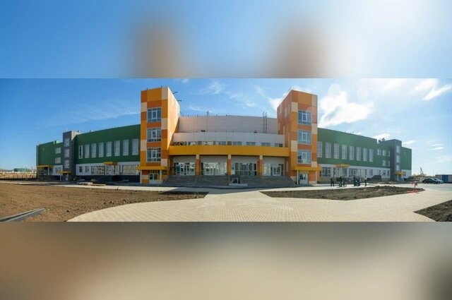    На улице Гаранькина в Оренбурге строится самая большая школа в регионе. Фото: Правительство Оренбургской области