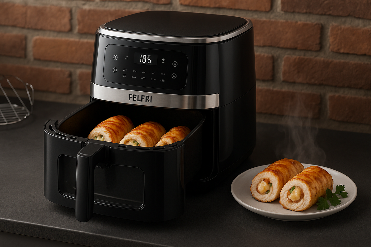 Куриные рулетики с начинкой