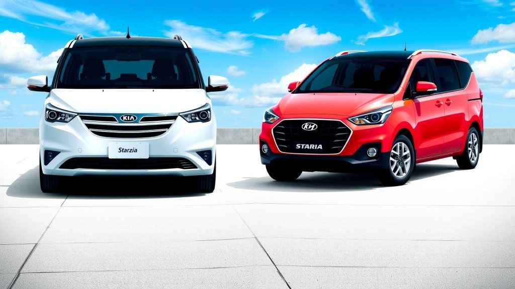    Kia Carnival (если проходит по л.с. или альтернатива) vs Hyundai Staria цены