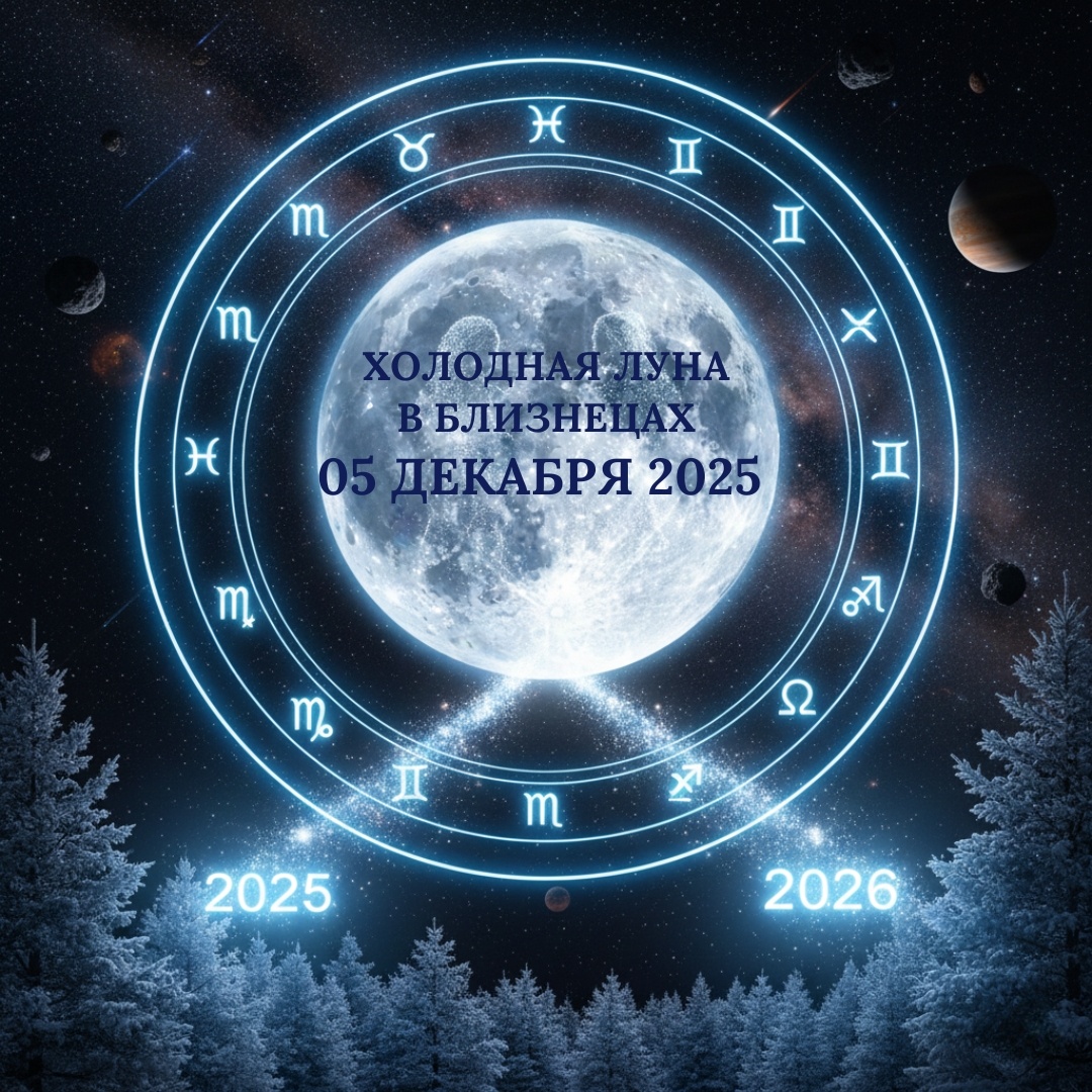 Лунный перекресток судьбы 5 Декабря 2025. Астролог Екатерина Юдина 