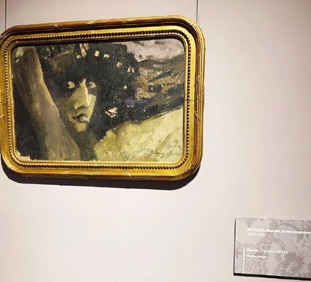    Один из «Демонов» Михаила Врубеля теперь живёт в Нижнем Новгороде. Фото: АиФ-Нижний Новгород/ Ольга Морозова