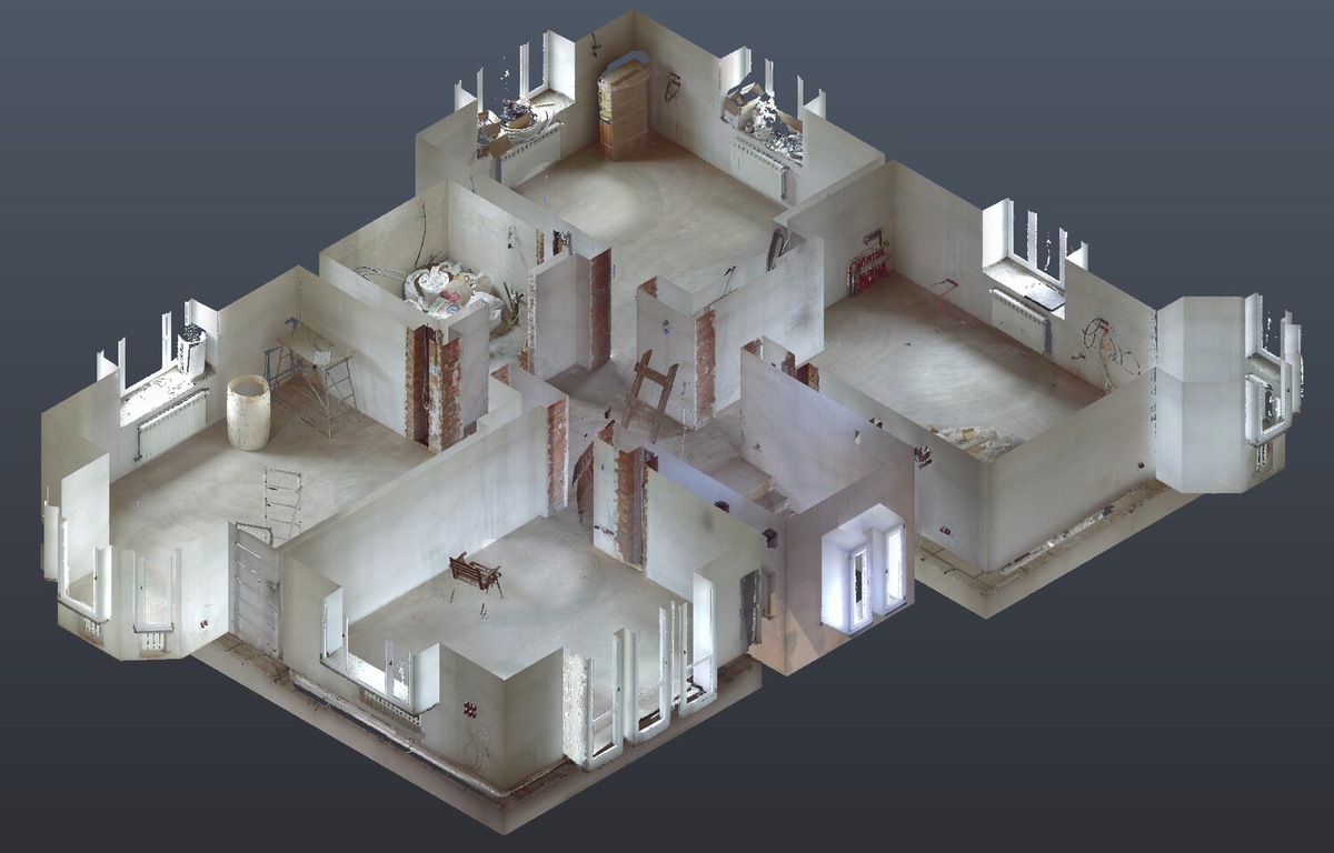 Лазерное сканирование объекта от компании TrueScan