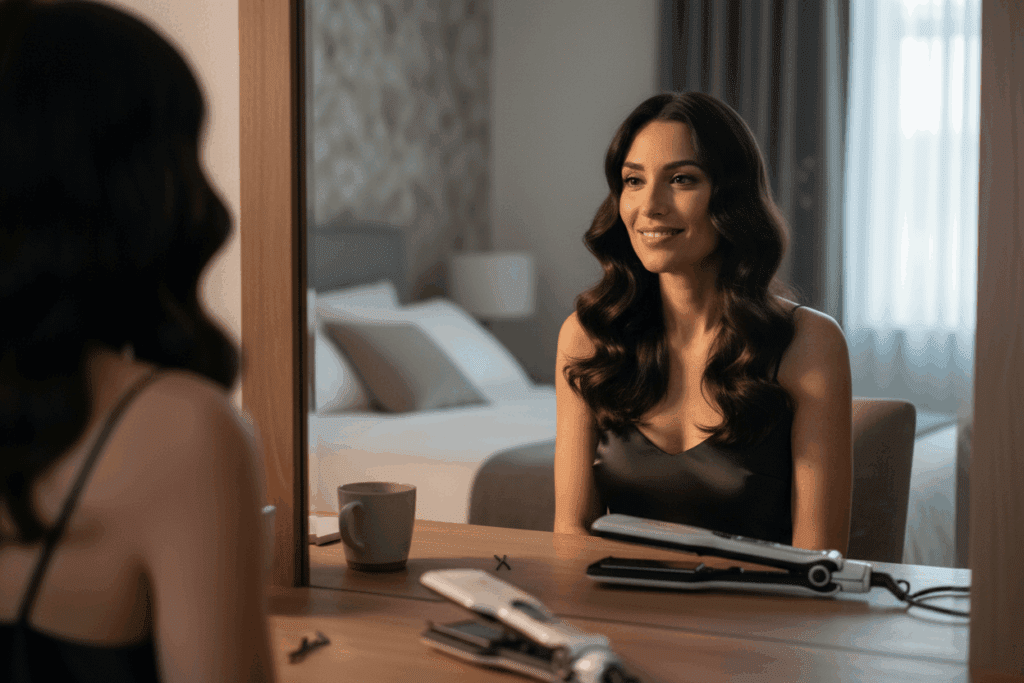    Нужна ли термозащита для волос? Сравниваем укладку с ней и без с реальными результатами! TELZEN