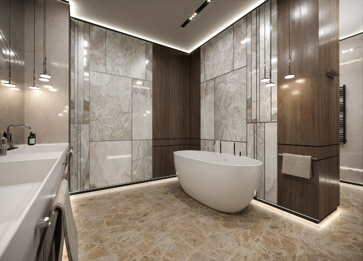 Современная ванная