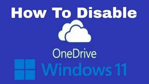Windows 11 и отключить OneDrive
