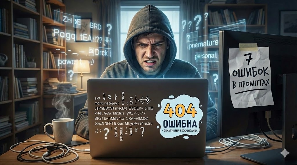 7 ошибок в промптах