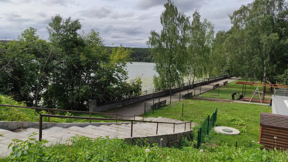 Набережная на Теренкуле