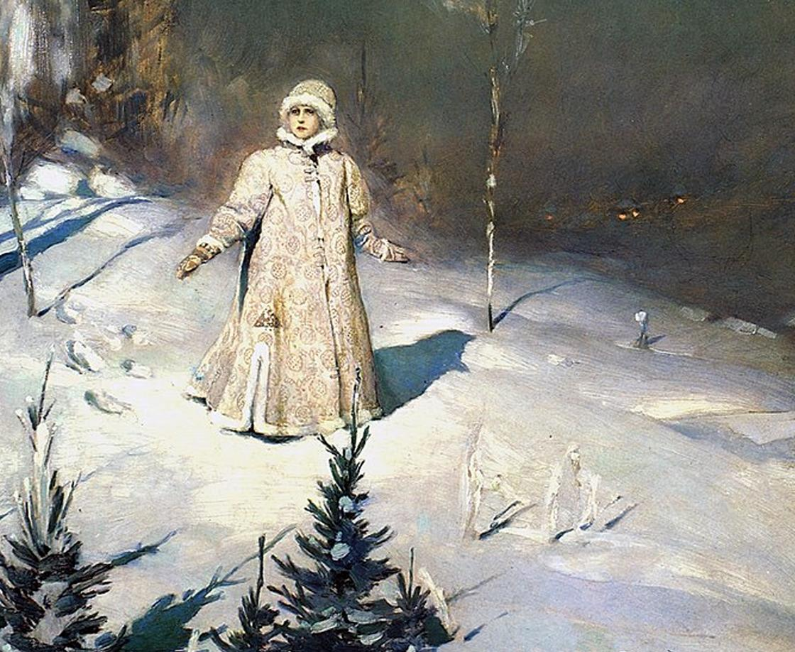 Художник Виктор Васнецов  -  Снегурочка.