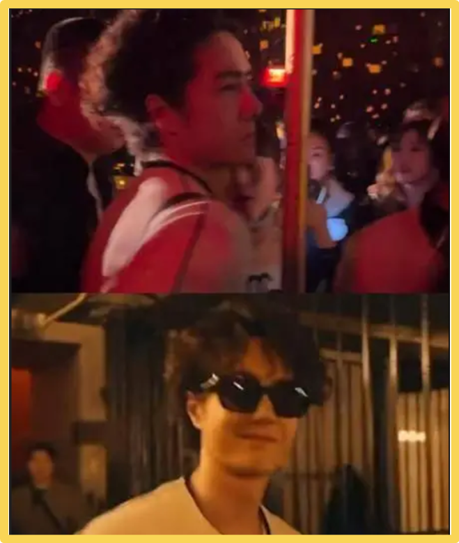 Снимок с экрана монитора. Актер Ван Ибо. 