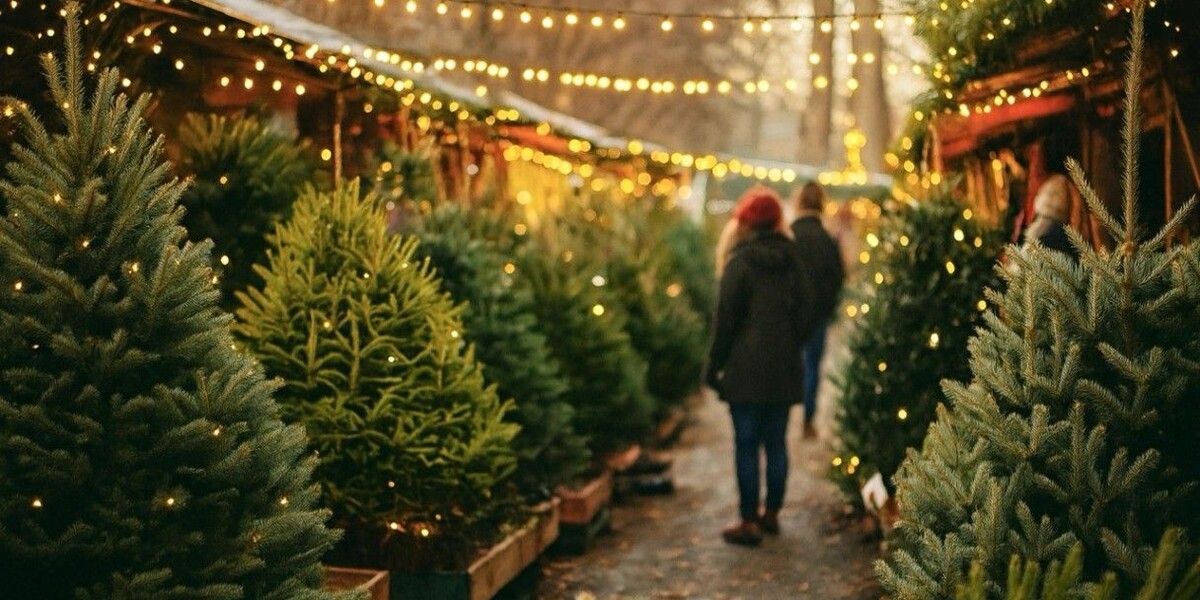 Столичные елочные базары обычно открываются 20 декабря. Источник: нейросеть📷
