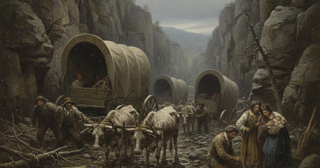 Перевал Доннера: Голод не знает морали